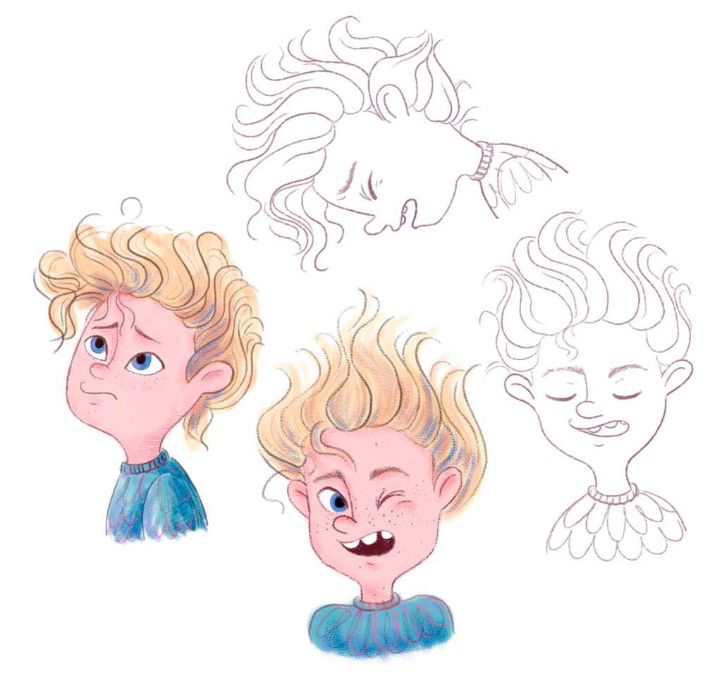 Character Design Illustration Robin